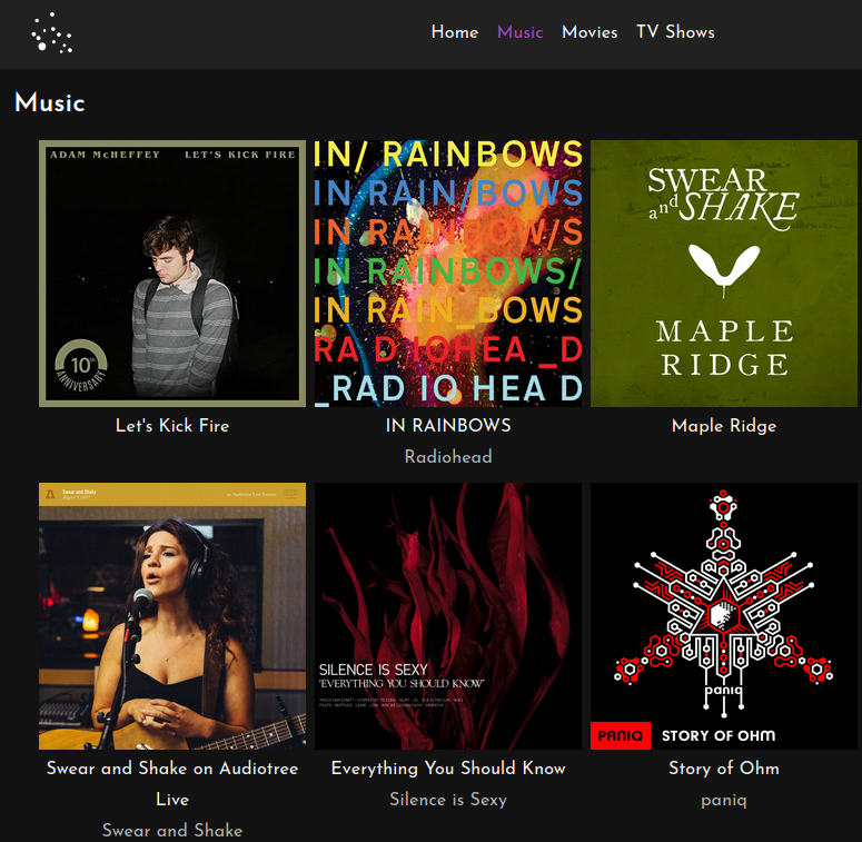 A screenshot of the Riff.CC website